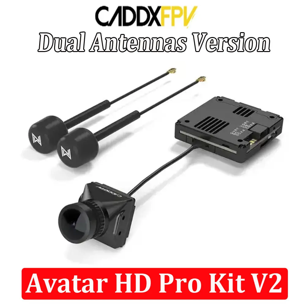 Walksnail Avatar Hd Kit V2 32Gb - مجموعة Caddx Walksnail Avatar HD V2