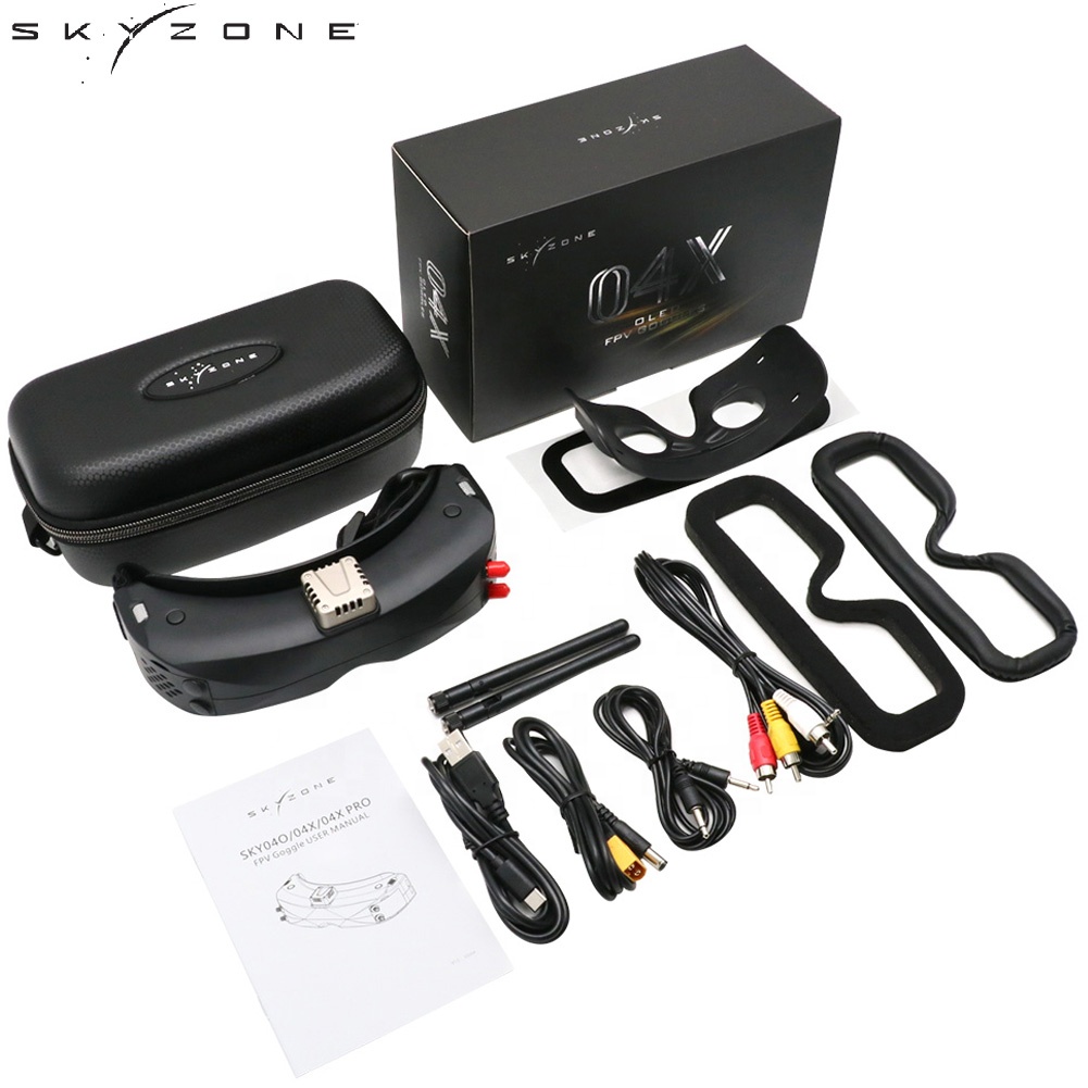 نظارات FPV من SKYZONE طراز SKY - مراجعة Skyzone Sky04X Pro Oled Fpv Goggles وسعره